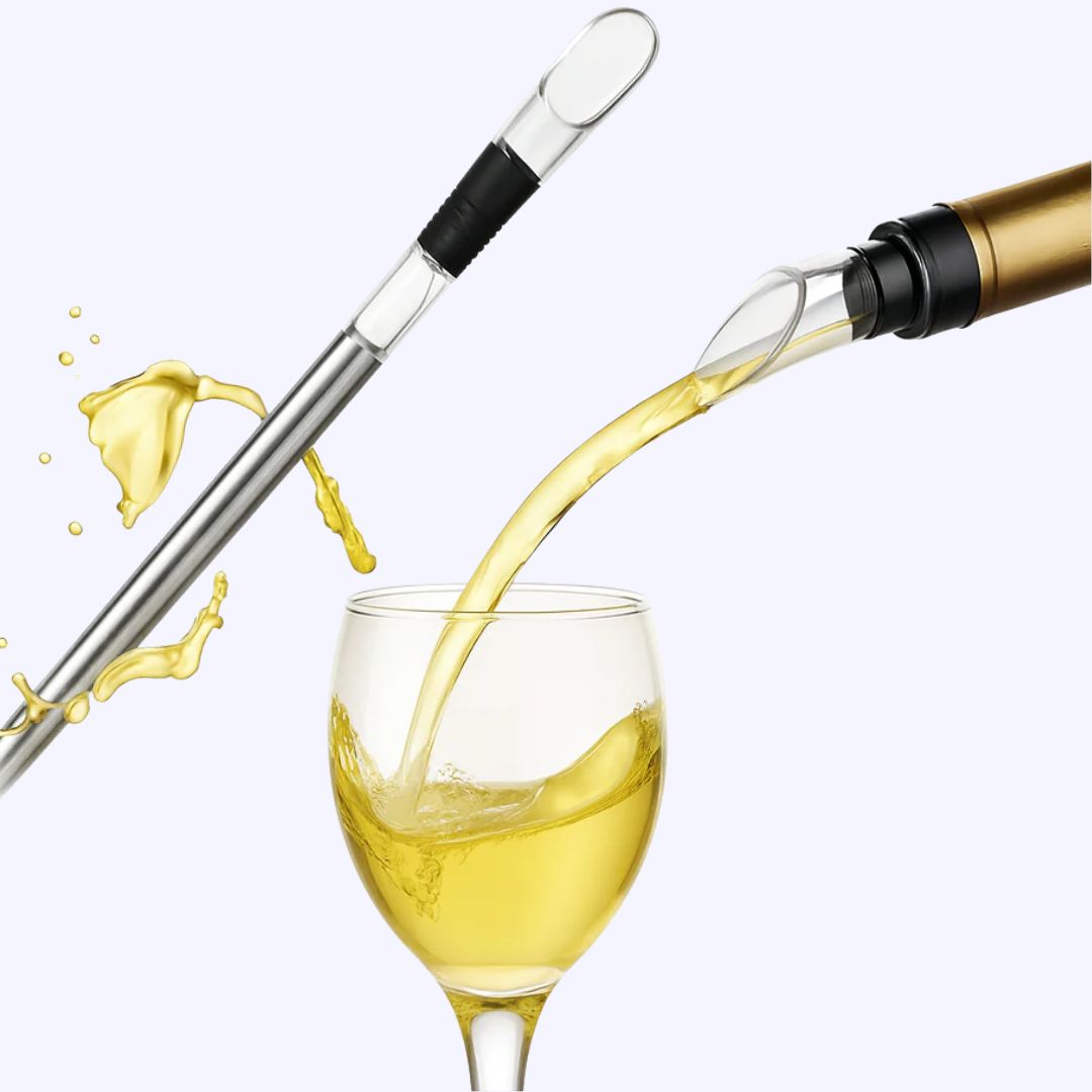 Refroidisseur & Aérateur de vin - Fini le vin tiède